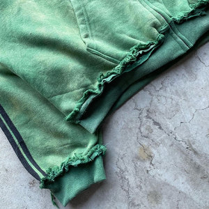 Survêtements personnalisés avec logo, coton lourd, molleton français, vintage, délavé, sweat-shirt vintage pour femme, ensemble sweat-shirt et pantalon de survêtement - Product Image 3