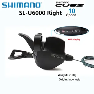 Palanca de Cambios <span class=keywords><strong>SHIMANO</strong></span> CUES U4000 U4010 U6000 U8000 2s 9s 10s 11s RAPIDFIRE PLUS Tipo Anillo de Sujeción, Piezas Originales <span class=keywords><strong>Shimano</strong></span> para Bicicleta <span class=keywords><strong>11V</strong></span> - Product Image 5