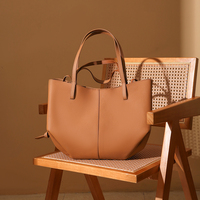 Fabrication OEM, logo personnalisé, sac en cuir véritable pour femmes, Bolsos De Mujer, sacs fourre-tout de créateurs pour femmes, grand sac à bandoulière pour ordinateur portable