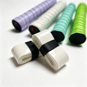 Sangle de préhension haute adhérence pour raquette, confortable, antidérapante, absorbant l'humidité, pour pickleball, <span class=keywords><strong>badminton</strong></span>, tennis, 3 pièces/paquet - Product Image 3
