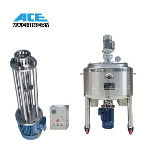 Tanque Mezclador Homogeneizador de Acero Inoxidable con Calentamiento Eléctrico a Vapor, 200L 500L 1000L 2000L, para Champú, Gel, Jabón y Detergente - Product Image 1