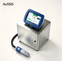Printer Inkjet Kontinu AX550i Printhead XP600 1200 dpi Tinta Dye Satu Warna Mesin Pengkodean Kemasan Makanan Industri