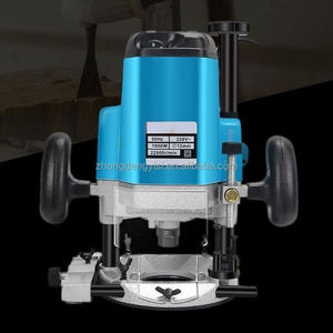 Routeur électrique portable de petite taille 1600W 220V, machine à fraiser pour le travail du bois, machine à graver le bois portable - Product Image 6