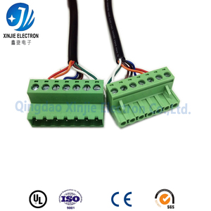 Kabel Harness Terminal Hijau 7Pin Custom, Kabel Transmisi Sinyal Kontrol Industri, Kabel Multi-core Bersertifikasi UL - Product Image 2