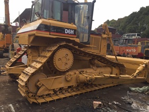ประสิทธิภาพที่ดีมือสองญี่ปุ่นทํารถปราบดิน Caterpillar CAT D6H ราคาถูกใช้รถปราบดินชั่วโมงทํางานต่ําเพื่อขาย - Product Image 4