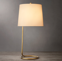 Lampe de table à prix réduit, lampe de lecture, lampe de bureau, lampe de table en fer, style industriel vintage, charge USB