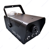 Machine à Brouillard Liquide LED Multicolore 500W avec Télécommande pour Halloween, Mariages, Événements, Soirées Disco - Effet de Fumée de Glace Sèche Métallique