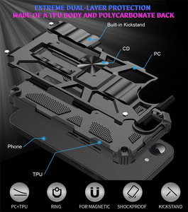 Funda Protectora para Teléfono con Soporte Magnético y Protección de 360 Grados, Resistente, con Airbag, para Motorola G Stylus 5G, G Power, G <span class=keywords><strong>Play</strong></span> 2026, G53 - Product Image 5