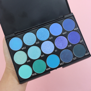 Mỹ phẩm trang điểm Vegan ánh sáng lung linh cao sắc tố lỏng long lanh bóng mắt Pan tùy chỉnh nhãn hiệu riêng Eyeshadow palletes - Product Image 4