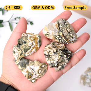 Nueva Llegada, Cristal de Jaspe Oceánico Natural de Alta Calidad, Piedra Curativa, Decoración de Cristal en Forma Libre - Product Image 1