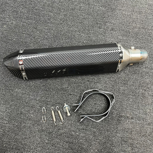 Tuyau d'échappement universel pour <span class=keywords><strong>moto</strong></span> 38-51 mm avec silencieux 310/370/470/570 mm en acier inoxydable pour VTT et <span class=keywords><strong>moto</strong></span> de route - Product Image 6