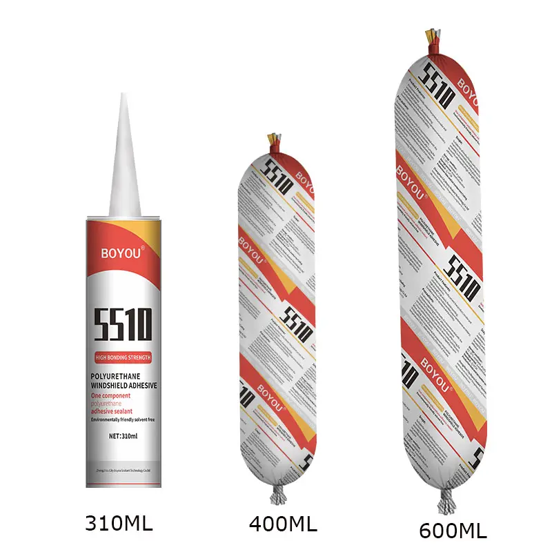 Prix de gros Fabricant d'adhésif en polyuréthane Scellant Pu 600Ml