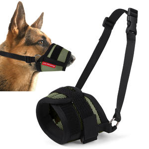 새로운 도착 조절 가능한 개 총구 통기성 물림 방지 및 짖음 방지 애완동물 마스크 - Product Image 5