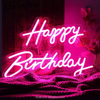 Letrero de Neón Personalizado con Control Remoto, Temporizador de Cuenta Regresiva, Decoración para Bodas, Cumpleaños, Navidad, Dormitorio, Hogar, LED
