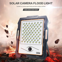 ALLTOP - Reflector LED Solar para Exteriores con Wifi, Impermeable IP65, 100W 200W 300W 400W 1080P, Carcasa de Aluminio Fundido a Presión, Ángulo de Haz de 120°