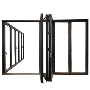 Phong cách mới ban công Cửa Nhôm Hợp Kim kính gấp cửa cho biệt thự - Product Image 6