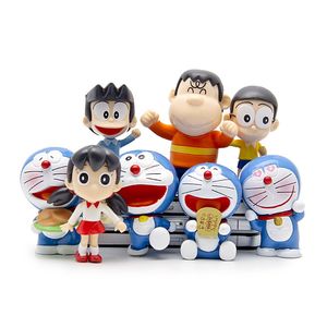 Coffret Cadeau Promotionnel de 10 Figurines d'Action Doraemon, Modèles PVC <span class=keywords><strong>Manga</strong></span> Anime Dessin Animé, Jouets en Gros, Poupées Jouets Mystérieuses B - Product Image 2