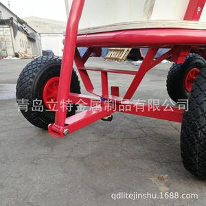 Qingdao Lit Metal Products Co., Ltd. Carretilla de Mano de Madera de Cuatro Ruedas Roja Desmontable TC1812M - Product Image 2