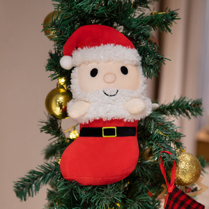 Custom Plush Santa Claus Doll <b>Stuffed</b> Christmas Decoration <b>Toy</b> - Product Image 5
