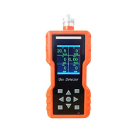 Detektor Gas Portabel Bersertifikasi CE ATEX, Pompa Hisap, Multi-gas 4 in 1, 5 in 1, 6 in 1