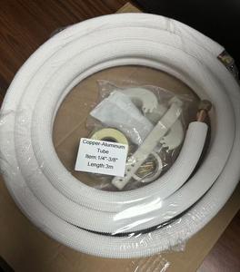 Kit de Tubería Aislada de Cobre-Aluminio de Tamaño Estándar de 3m, 4m, 5m, 7.5m, 1/4-3/8, 1/4-1/2 para Aire Acondicionado - Product Image 1
