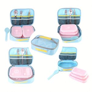 <b>Kitchen</b> Leftover Meal <b>Box</b> Stacking Silicone Bento Lunch <b>Box</b> Collapsible Silicone Food <b>Storage</b> Container with Lids & Vent - Product Image 4