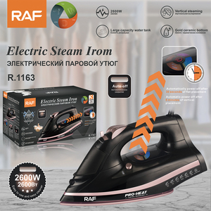 Ferro da Stiro a Vapore Elettrico <span class=keywords><strong>RAF</strong></span> 2600W con Piastra in Ceramica Dorata, Schermo LED Touch e Funzione Verticale - Product Image 2