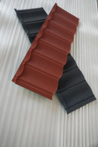 Tegola Metallica Moderna Rivestita in Pietra - Durevole, Impermeabile, Ignifuga e Antivento per Parchi, Scuole e Progetti Governativi in Medio Oriente - Product Image 2