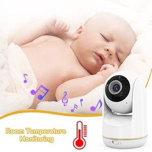 Monitor Inteligente para Bebés con Cámara y Audio, Visión Nocturna de 360° °   Cámara de Vigilancia PTZ Inalámbrica para Monitoreo de Bebés - Product Image 2