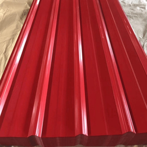Haute qualité résistant aux intempéries RAL couleur enduit galvanisé tôle de toiture en acier ondulé 0.12mm tuiles métalliques BIS TISI coupe - Product Image 2
