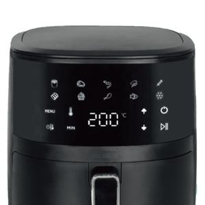 หม้อทอด4.5L 1400W, หม้อทอดไร้น้ำมันอัจฉริยะไม่ติดกระทะกระทะกระทะหม้อทอดไฟฟ้าระบบ10-pre-set อเนกประสงค์ - Product Image 2