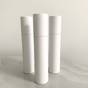 <span class=keywords><strong>Bougie</strong></span> ronde Tube en papier Carte blanche Cosmétique Vente en gros Logo personnalisé Matériau d'emballage Bon <span class=keywords><strong>prix</strong></span> Grande boîte d'emballage cylindrique - Product Image 2