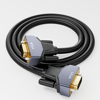 Résolution cristalline : câble VGA haute vitesse 1,5 m 3 m 5 m pour PC, ordinateur portable, projecteur - Parfait pour les écrans 1080p et 720p