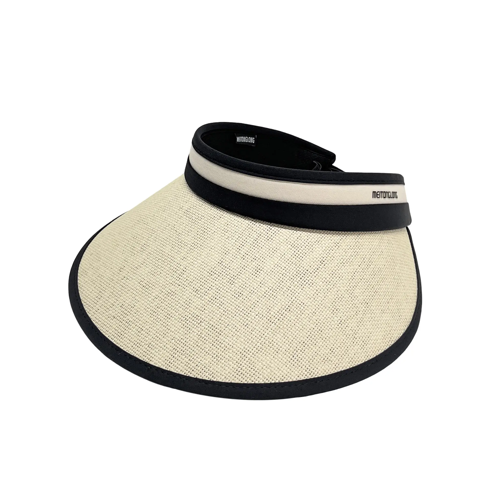 قبعة حماية من الشمس للسيدات بالأسفل مجوفة بسعر الجملة قبعة صيفية من القش بحافة واسعة للحماية من الأشعة فوق البنفسجية قبعة للنساء للشاطئ
