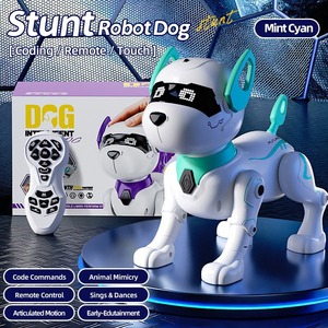 Chien robot intelligent, jouet pour enfants, télécommande électrique, interaction tactile, programmation, chien robot - Product Image 4