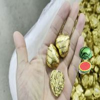 Machine d'emballage en feuille d'aluminium pour chocolat en forme de melon d'Afrique, haute efficacité, distribution automatique de colle, conception personnalisée