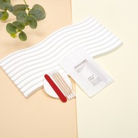 Kit d'hygiène hôtelier personnalisé en sac souple, kit dentaire, peigne, kit de rasage, trousse de toilette, OEM/ODM pour hôtel de villégiature