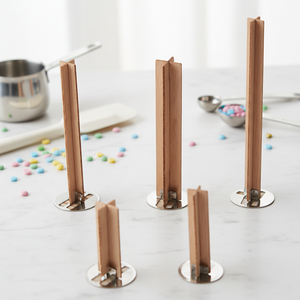 Ponteiras de Vela de Madeira de Cerejeira Ecológicas Pré-Preparadas, Baixa Emissão de Fuligem, Não Tóxicas, Sem Fumaça, 100% Naturais e Seguras para Velas Artesanais - Product Image 2