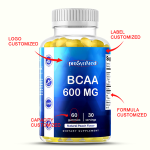 Капсулы для набора веса OEM <span class=keywords><strong>BCAA</strong></span> - Креатин и аминокислоты, спортивная пищевая добавка, 60 капсул, для роста мышц и повышения силы - Product Image 6