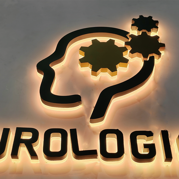 3D Outdoor Signboard logo Signage Stainless