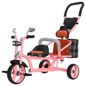 <span class=keywords><strong>Tricycle</strong></span> pour enfants deux places bon marché Offre Spéciale en usine autres tricycles pour enfants <span class=keywords><strong>jumeaux</strong></span> vélo 3 roues - Product Image 2