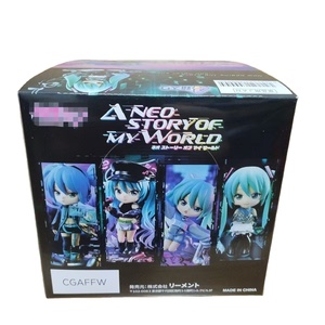 Les plus populaires : Boîte mystère Re-ment Hatsune Miku Neo Story of My World (4 pièces/boîte) – Figurines d'<span class=keywords><strong>anime</strong></span> Miku mignonnes, jouets de collection - Product Image 1