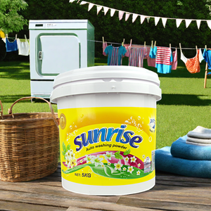 <span class=keywords><strong>Lessive</strong></span> en poudre de haute qualité en seau de 5 kg, étiquette OEM gratuite, forte mousse, pour le marché nigérian - Product Image 1