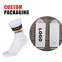 Chaussettes de sport pour hommes en coton respirant avec logo personnalisé Elite Basketball