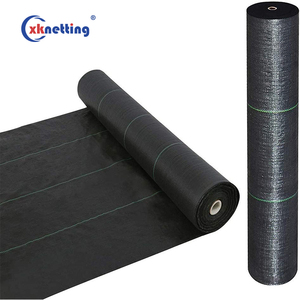 Toile de paillage agricole noire en PP sur mesure / Couverture de <span class=keywords><strong>sol</strong></span> en PP pour aménagement paysager et lutte contre les adventices - Product Image 6