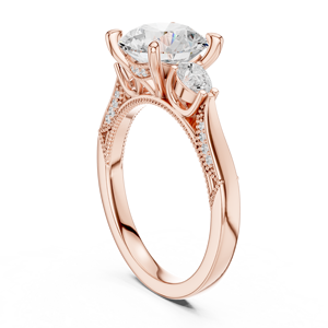 แหวนเพชรแล็บโกรว์ทองคำแท้ 10Kt 14Kt 18Kt 22Kt ดีไซน์เก๋สำหรับผู้หญิง ชุบโรเดียม เหมาะสำหรับงานแต่งงาน งานหมั้น ของขวัญสุดหรู - Product Image 1