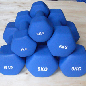 Offre Spéciale Multi Couleur Fitness Haltérophilie Hexagonal Lady <span class=keywords><strong>Petit</strong></span> Néoprène Haltères 0.5kg 1kg-10kg - Product Image 5