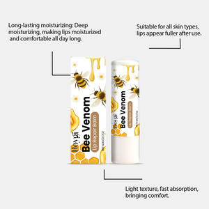 Bálsamo labial hidratante con veneno de abeja, nutrición profunda y humectación duradera para la piel de los labios, cuidado labial diario. - Product Image 4