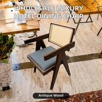 Fauteuil contemporain en bois avec dossier tissé et assise en tissu, chaise de loisirs moderne pour salon, hôtel, maison, bar