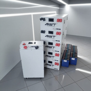 15kwh lityum pil 48v 280ah dikey ve istiflenebilir pil paketi kutuları raflar Bms Lifepo4 16s 48v derin döngüsü ab stok depo - Product Image 1